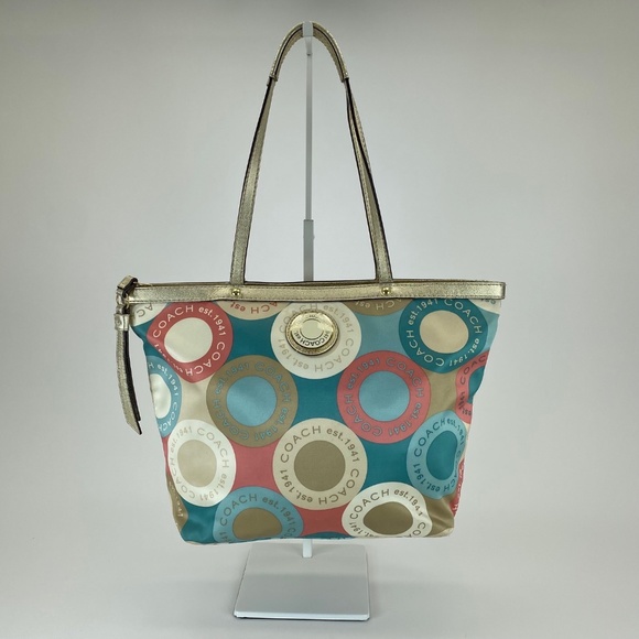 Coach Handbags - Coach Multicolored Purse Handbag - A1281-F19196